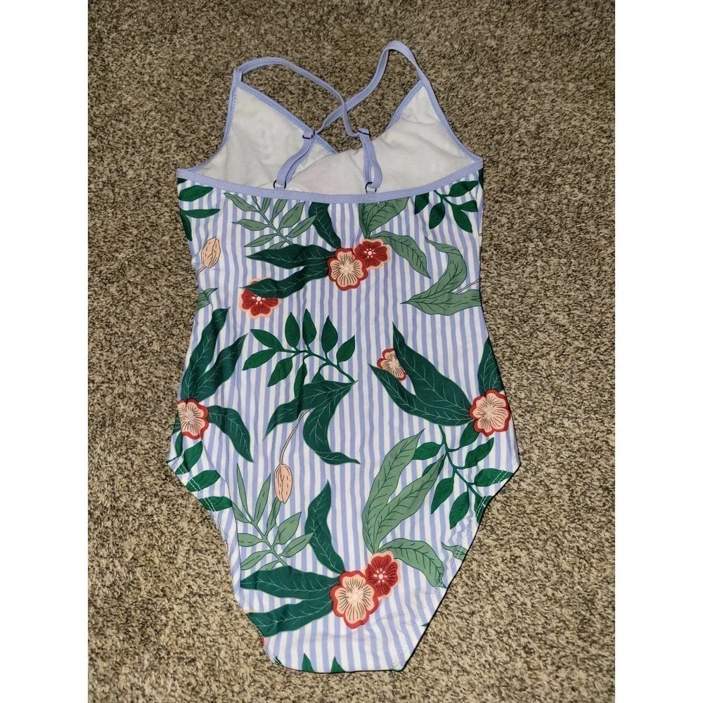 NWOT One Piece swimsuit 11/12, tropical